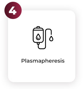 Processof plasma donation